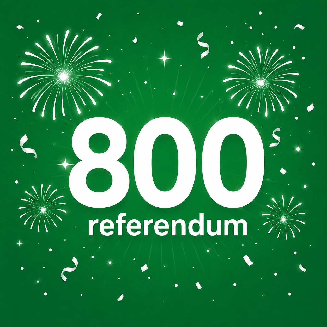 July 2026 Update: 800 Votes in One Month
